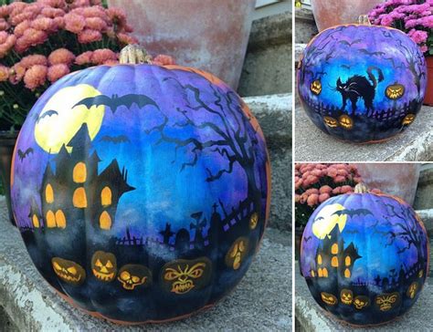 25 Awesome Painted Pumpkin Ideas for Halloween and Beyond! | Halloween ...