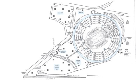 Aloha Stadium | Aloha Stadium Parking Map and Rates