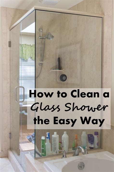 How To Clean Glass Shower Doors - Shower Ideas