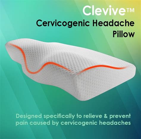 Clevive™ Cervicogenic Headache Pillow – Clevive