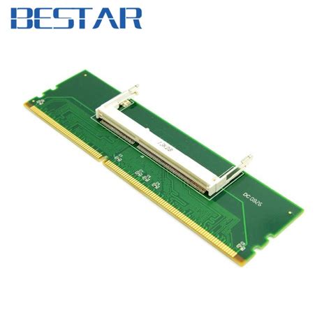 DDR3 Laptop SO DIMM to Desktop PC DIMM Memory RAM Adapter DDR3 204Pin ...