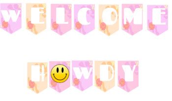 WELCOME/HOWDY BANNER - DISCO COWGIRL by Coleman's Corner | TPT