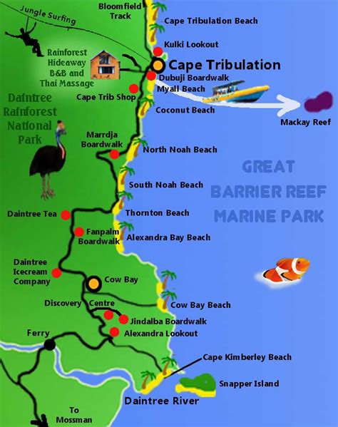 Maps - All Cairns Tours