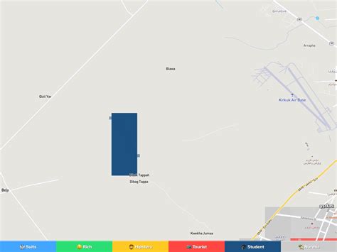 Kirkuk Neighborhood Map