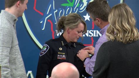 Appleton Police Department makes history after swearing in first female ...