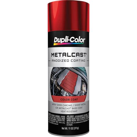 Dupli-Color Metalcast Aerosol Paint - Enamel, Red Anodised, 311g | Supercheap Auto