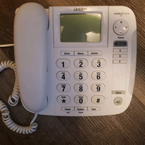 UNIDEN LANDLINE PHONE WITH LARGE BUTTONS | Home Phones & Answering ...