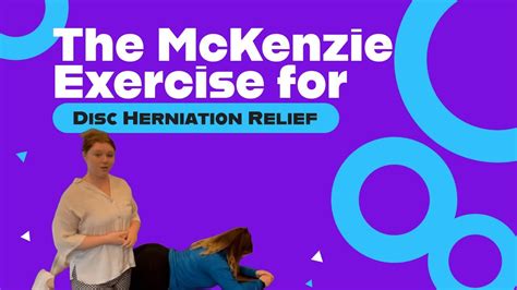 The McKenzie Exercise for Disc Herniation Relief | Chiropractor for Disc Herniations in Yarmou ...