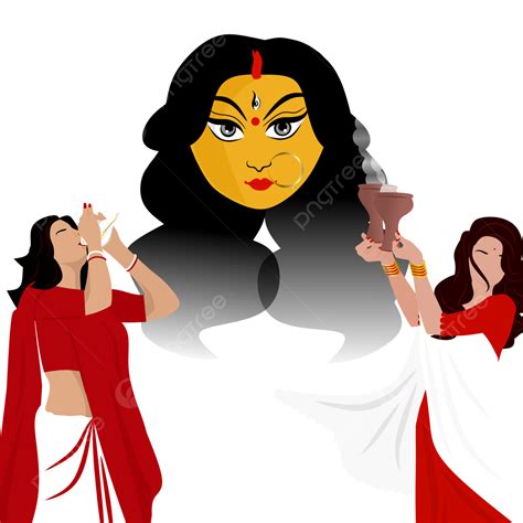 Durga Puja Celebration With Dhunuchi Dance And Ma Idol, Durga Puja Celebration, Durga Puja With ...