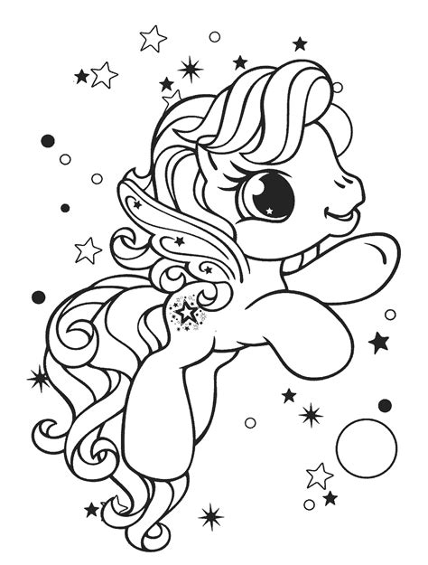 Gambar Mewarnai My Little Pony