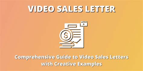 Video Sales Letter (VSL) Guide + 4 Creative Examples