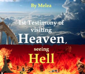 Divine Revelation Of Heaven And Hell By Iyah Melea | Eternityrace