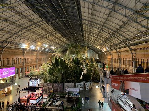 Interior of Atocha station (Madrid) : r/europe