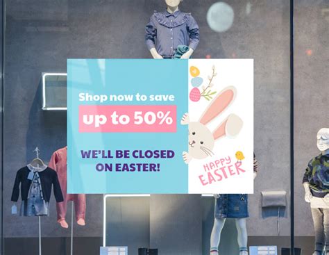 Attractive “Closed for Easter” Sign ideas | Blog | Square Signs