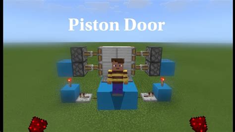 Redstone Tutorial (Piston Door) - YouTube