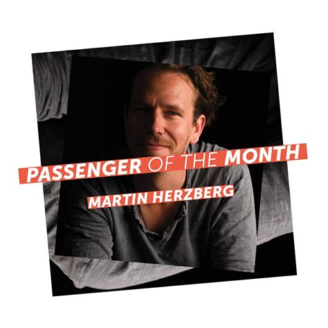 Our passenger of the Month in March 2023: Martin Herzberg