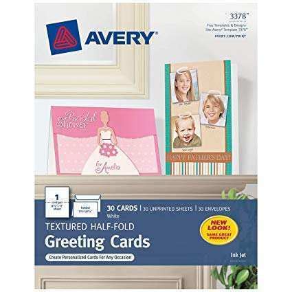 11 Creating Avery Greeting Card Template 3378 Formating by Avery ...