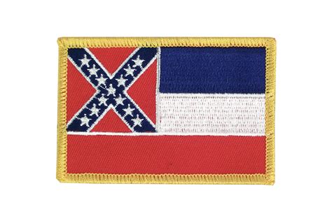 Mississippi Flag Patch - Royal-Flags