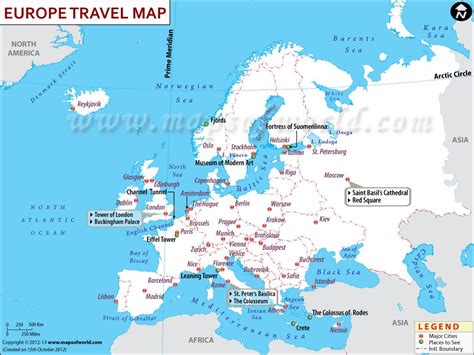 Europe Travel Information - Map, Tourist Attraction, Major Cities ...