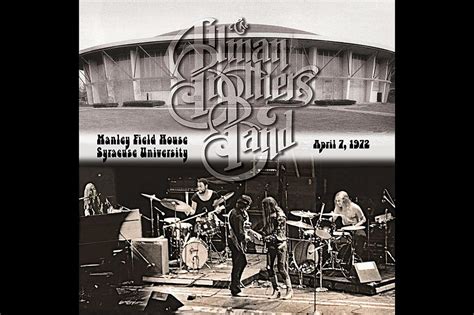 Allman Brothers Band Releasing Live Album Recorded in CNY