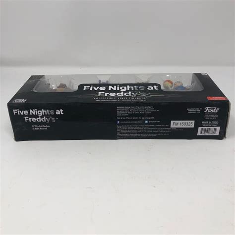 FNAF Five Nights at Freddy's 2 inch Collectible Vinyl Figure 4 Pack ...