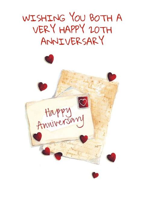 Personalised 20th Anniversary Card | Moonpig