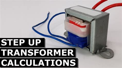 Step Up Transformer Calculation Basics - YouTube