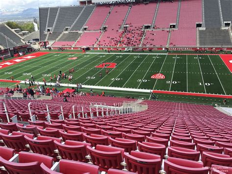 Rice Eccles Stadium Utah Seat Map