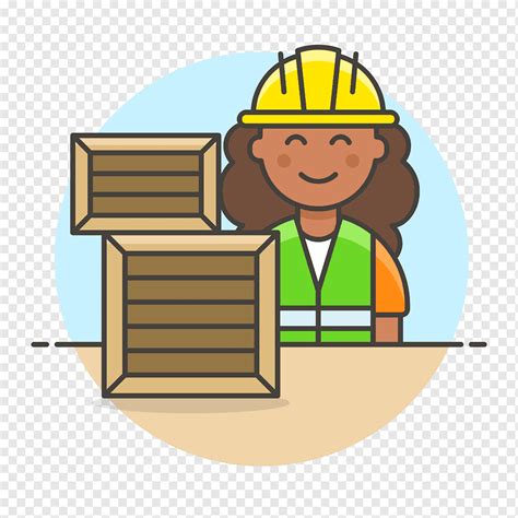 Warehouse Worker Clipart