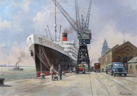 Liverpool Docks, 1950’s – Baron Fine Art