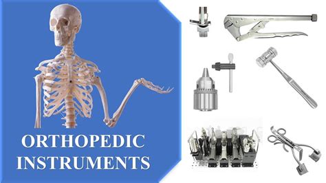 Orthopedic Instruments and their uses with PDF Notes l ortho instruments - YouTube