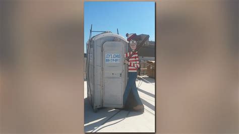 Life-sized 'Where's Waldo' outside children's hospital | wcnc.com