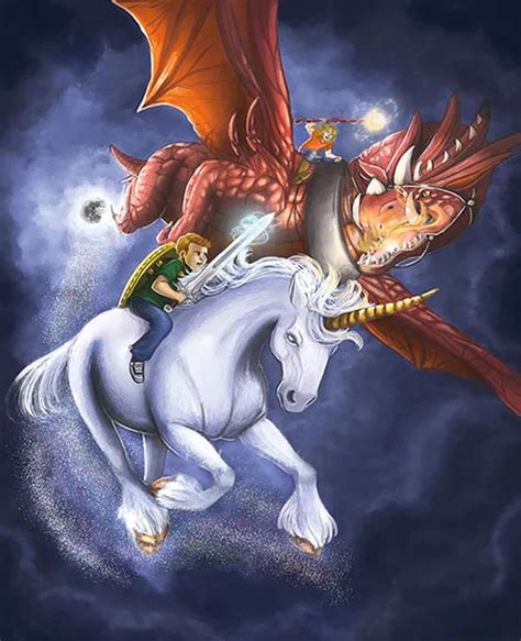 Dragon Vs Unicorn,Full square Diamond Painting Cross Stitch 5D Diamond Embroidery Mosaic ...