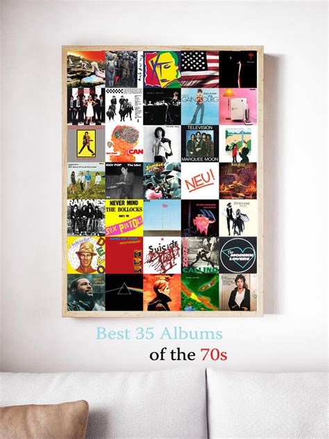 1970's Album Covers Best Music Albums of the 70s Best 35 Albums of the ...