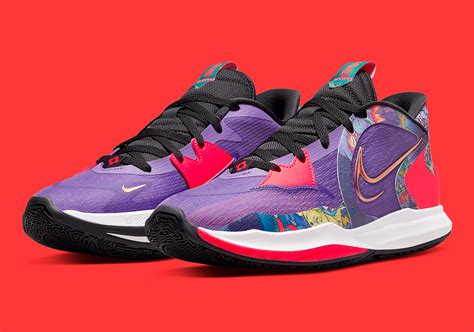 Nike Kyrie Low 5 Black Action Grape Crimson DJ6012-002 | Slapperz Kick