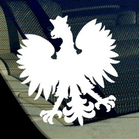 Polish Flag Eagle Sticker - Etsy