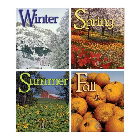 Four Seasons Book Set - Montessori Services