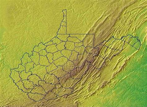 West Virginia Geography: West Virginia Regions and Landforms