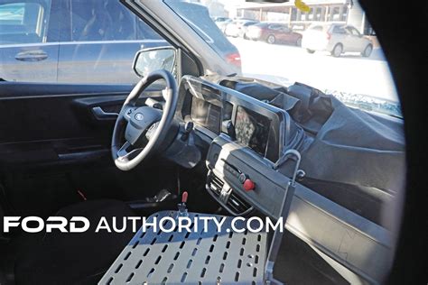 Next-Gen Ford Tourneo Courier Interior Spied For First Time