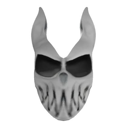 White Demon Skeleton Mask | Roblox Item - Rolimon's