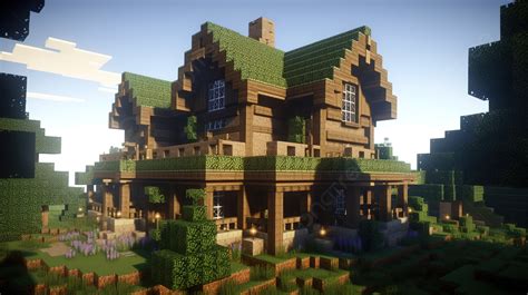 Cool Minecraft Houses Wallpaper - Infoupdate.org