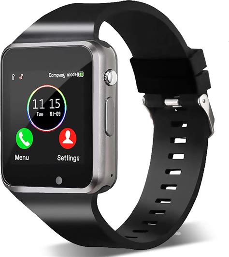 Smart Watch,Touchscreen bluetooth Smartwatch with Call&Message Notification Sync Camera Music ...