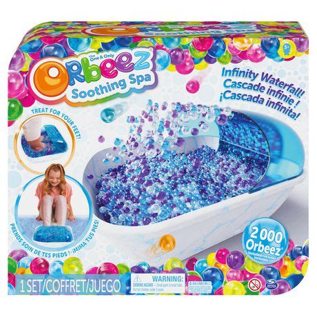 Orbeez, Soothing Foot Spa with 2,000 Orbeez, The One and Only, Non-Toxic Water Beads, Kids Spa ...