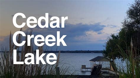 Spotlight on Cedar Creek Lake: Visitors Guide, Info on Boating ...