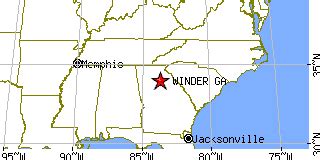 Winder, Georgia (GA) ~ population data, races, housing & economy