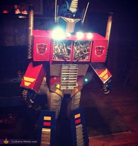 Coolest Optimus Prime Adult Costume | DIY Costumes Under $35