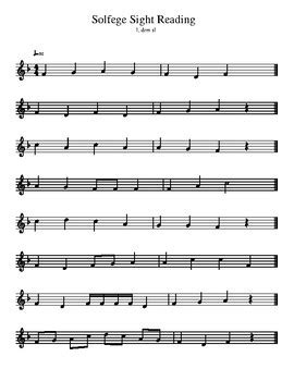 Solfege Exercises - Pentatonic, Low La by The Music Emporium | TPT