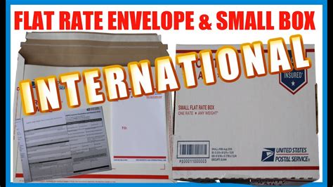 How to Ship & Label PRIORITY MAIL INTERNATIONAL USING FLAT RATE ...