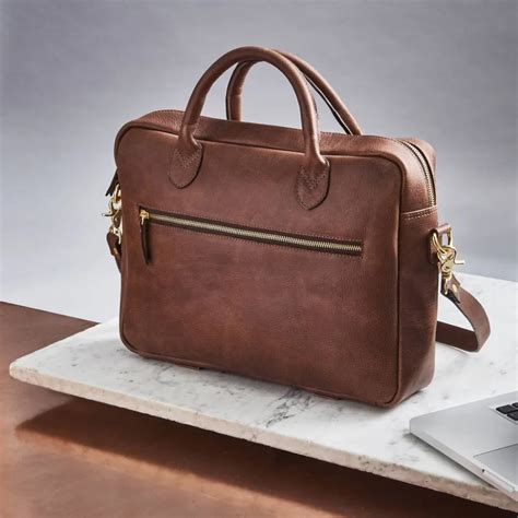 Leather Custom Laptop Bag - Buy Leather Laptop Shoulder Briefcase Bag ...