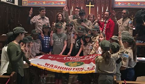 First all-girl troop welcomed into Boy Scouts: D.C.'s Troop 248 ...